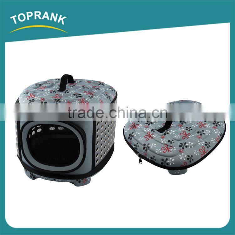 Hot sale pet products travel portable folding EVA expandable pet dog carrier