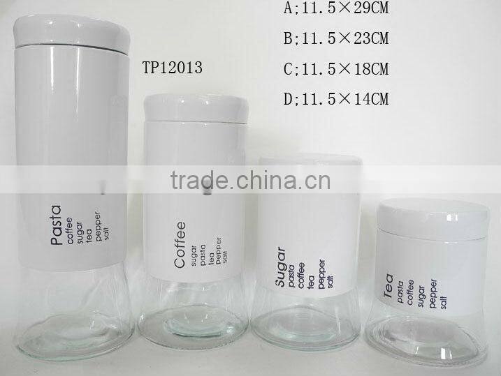 white plastic sleeves cylinder glass bottles