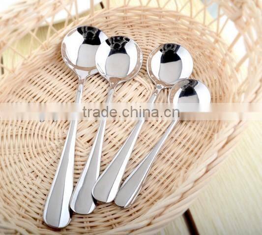 Low price with high quality stainless steel spoon long handle spoon