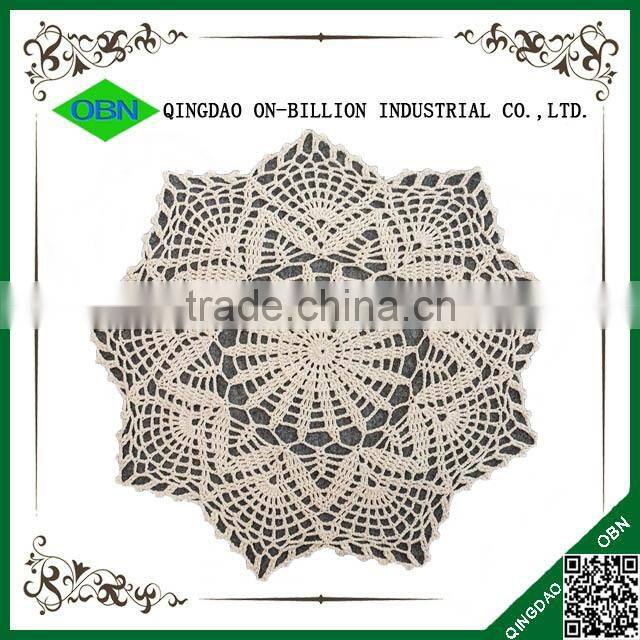 Wholesale crochet cotton placemat