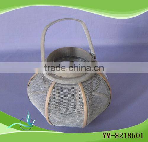 A Set Of Rustic Metal Lanterns