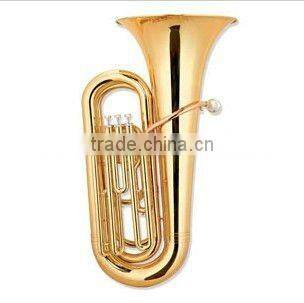 Bb key 4 key tuba for brass band