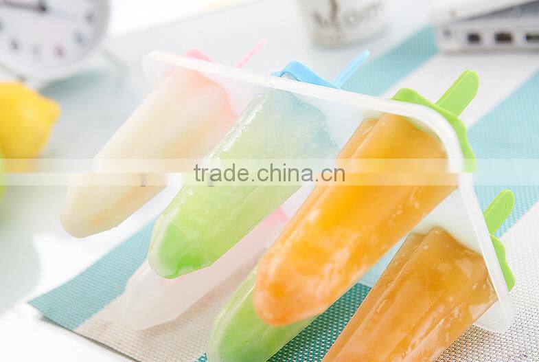 Star shape Kitchen FrozenIce Cream DIY Mold 6 compartments