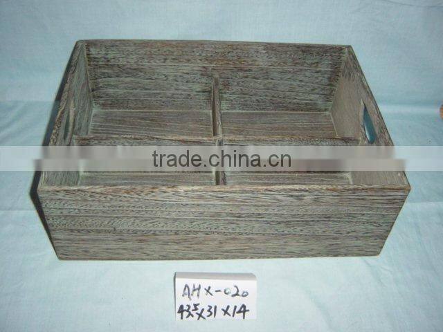 antique burn wooden box