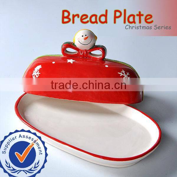 Rectangle Christmas Product Bread Plate