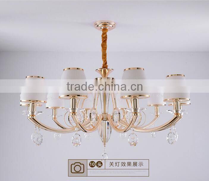 M961 Momoda elegant European Crystal modern living room bedroom lighting chandelier pendant lamp