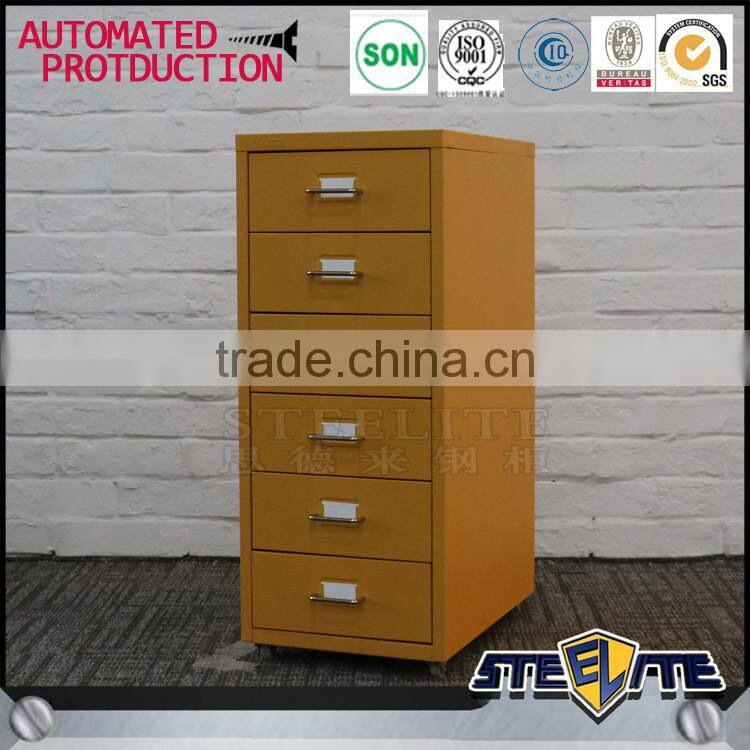 New design living room cabinet white 5 drawer metal file storage cabinet for sale