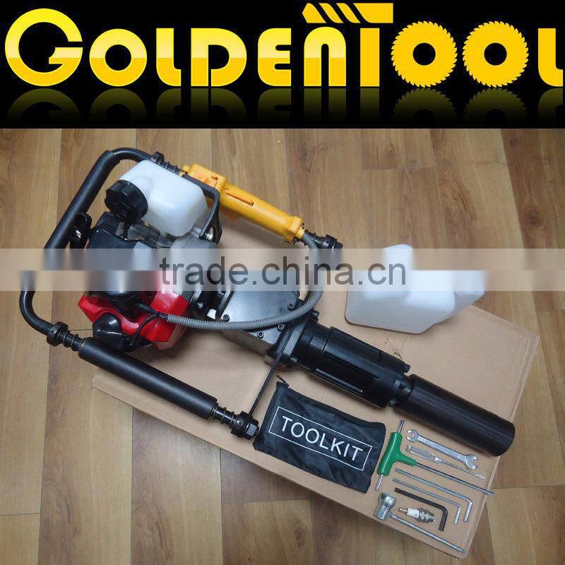 70mm Gasoline Petrol Gas Powered Electric Power Hanadheld Construction Hammer Piling Driving Machine Tools Fence Post Driver