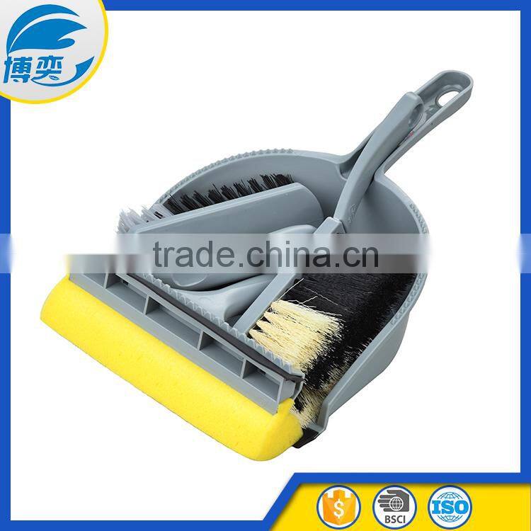 windproof FactoryBOYEE2015 wholesale long handle broom and dustpan set,Household cleaning dustpan