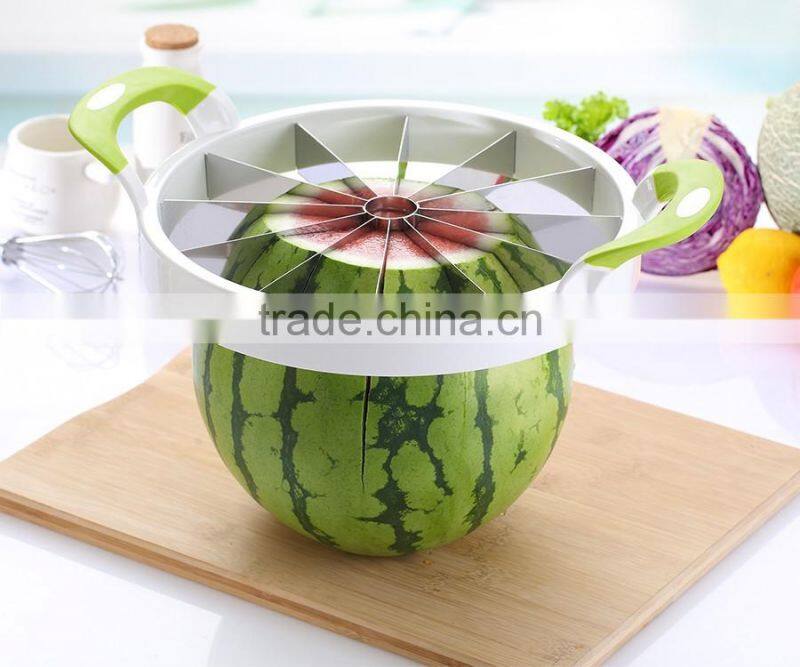 WMC-05 watermelon cutter or divider with rubber handle