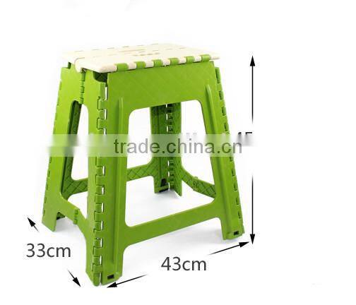 EUROPE colorful cheap kitchen plastic folding chair / washing car/ fishing stool