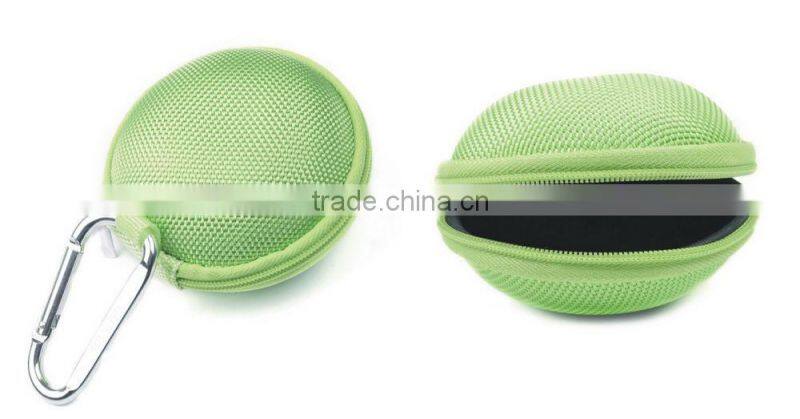 earphone carrying case, eva hard protective case for earphone for headphone for earbud for coin(Z-EV-005)