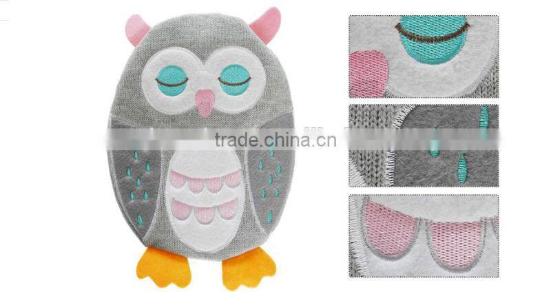 2016 New Style Owl Design Hot Water Bottle Cover