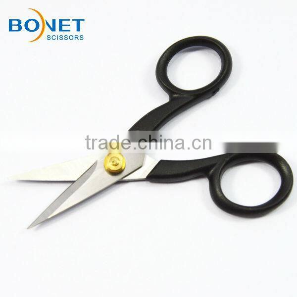 S14070 CE qualified 4" transparent cover small travel scissors mini pocket scissors