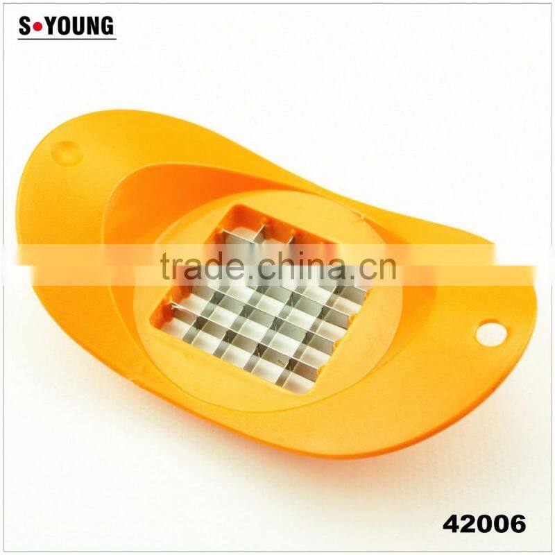 42006 vegetable kitchen tools potato chips french fries plastic potato slicer cutter