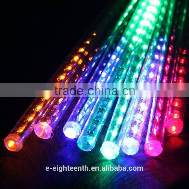 2016 new arrival 30CM Meteor Shower Rain Tubes LED Christmas Light Wedding Party Snowfall Tree Garden Xmas String Light Outdoor