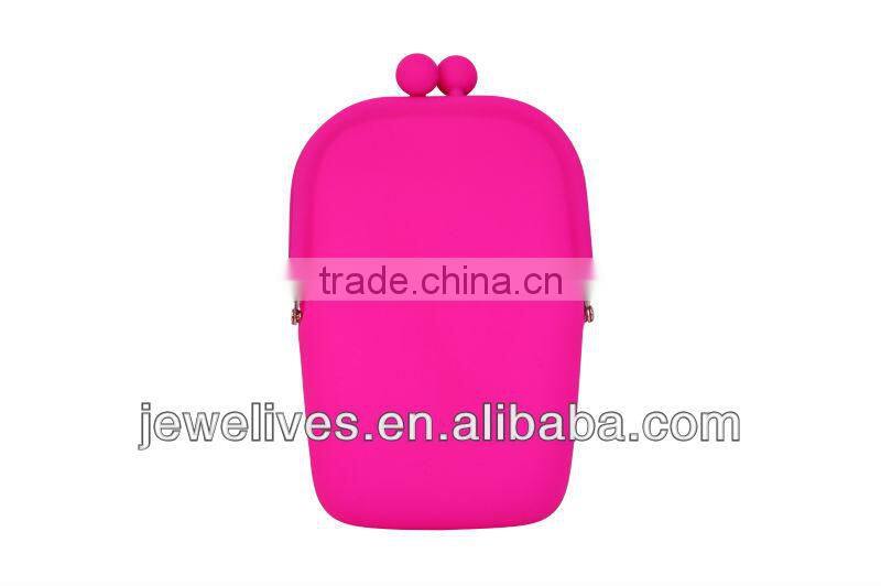 Promotional Gift Colorful Silicone Mobile Phone Carry Bag