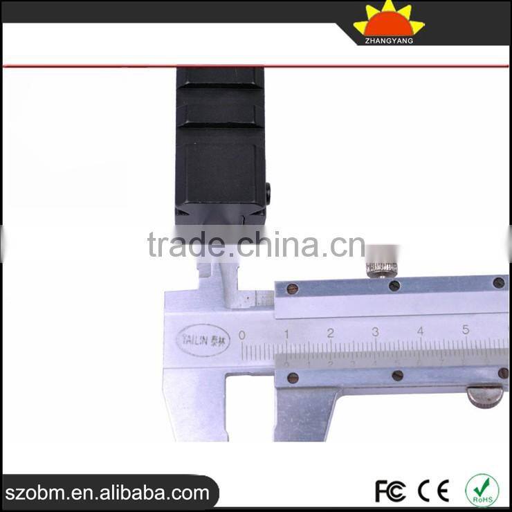 D0027 Aluminum Alloy 21mm Flashlight Scope Mount Weaver Rail