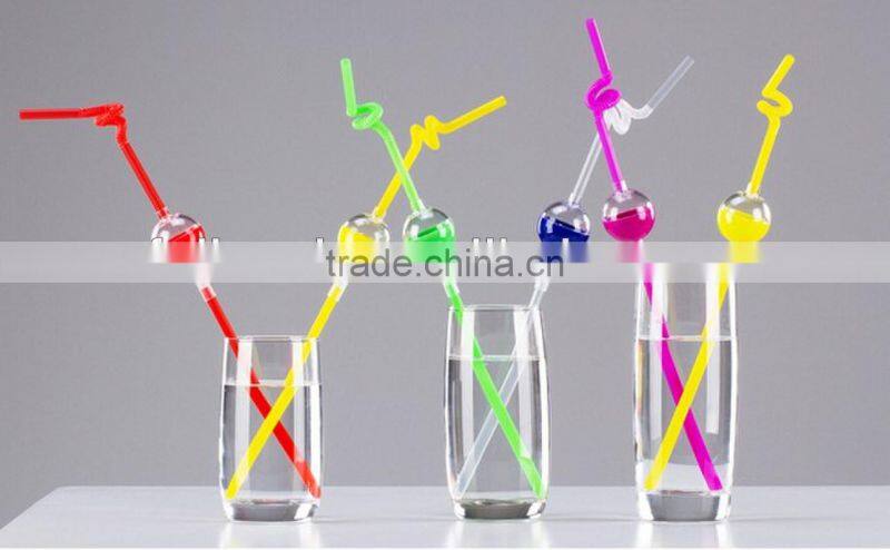 The Newest Technology Concept Drinking Straw