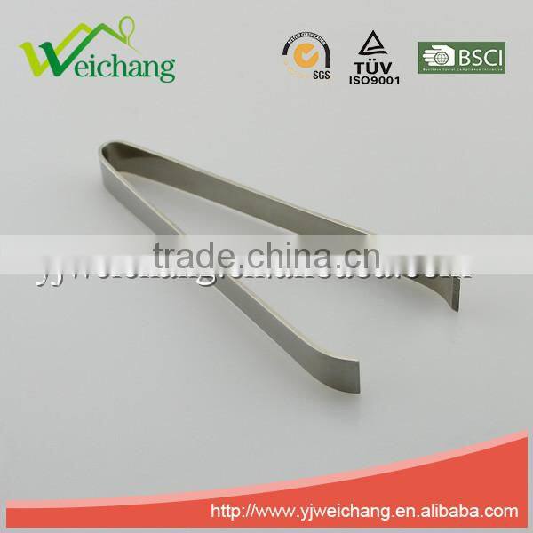 WCE6094 premium whole Stainless Steel Food Tong Ice tong cube sugar tong serve tong hot sale