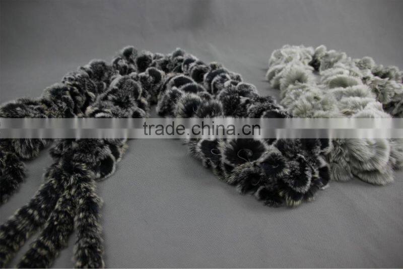 High Quality Knitted Rex-Rabbit Scarf