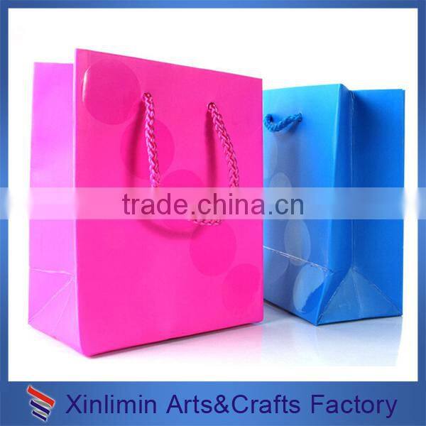 Custom red colour kraft paper bags for cement
