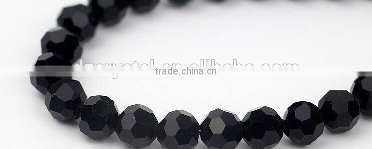32 faces round crystal bead one hole bead for bracelet