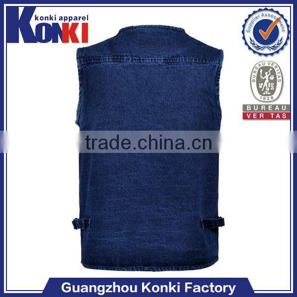 bulk wholesale jean vest for men hot selling