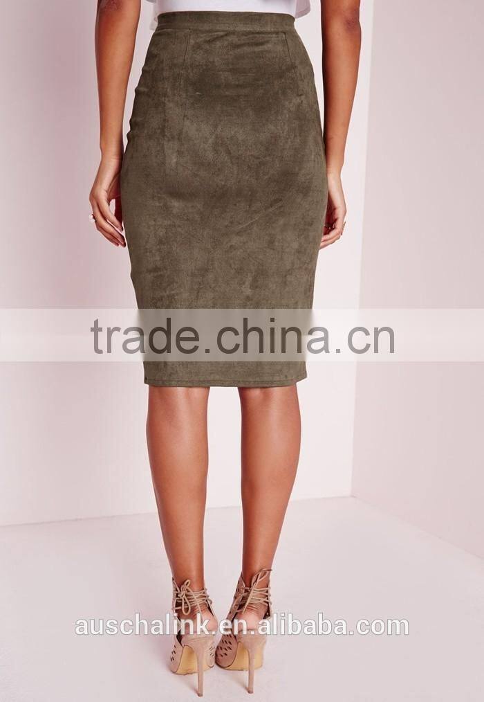2016 best selling lady midi skirt wholesale china