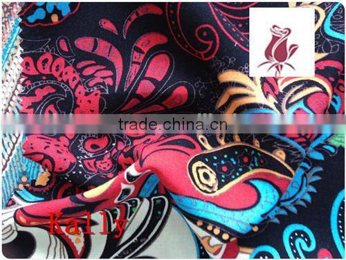 keqiao new arrival rayon fabric manufacture hawaiian rayon fabric