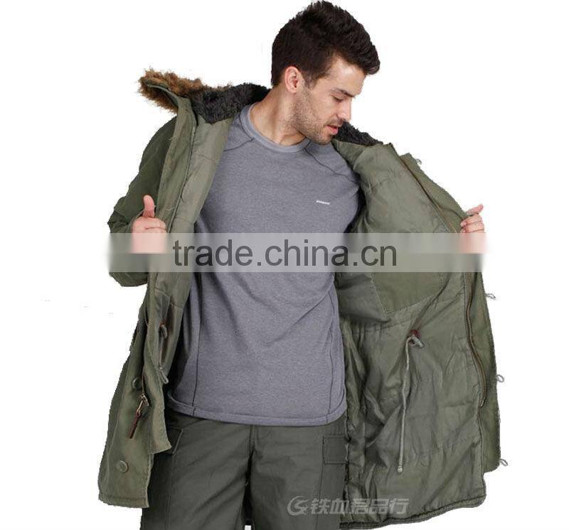 Seibertron Slim Fit Cotton N-3B Coat Mens slim fit winter coat Dust Coat