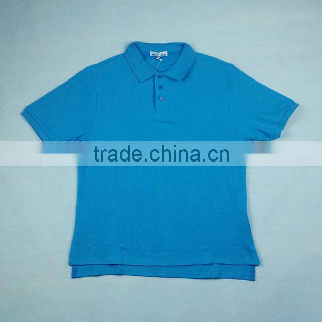 Stock Mens Short Sleeve Cotton Polo T Shirts With Cheap Price