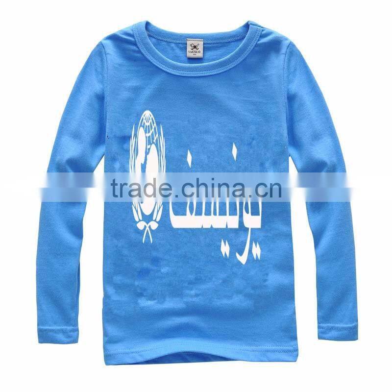 blue child printed hoodies for autumn or spring