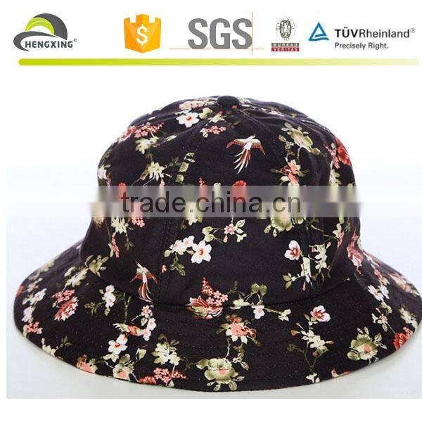 New Bucket Hat Tropical Floral Hawaii Fishing Sun Cap