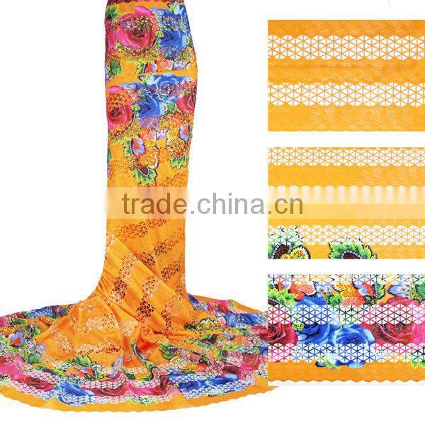 100% Cotton,100% Soft Cotton Swiss Lace Fabric Material And Woven Technics Guipure Lace Fabric CP0024