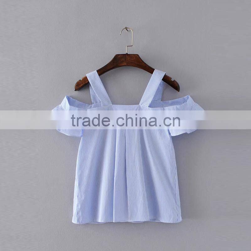 MAXINEGIO Women Emboridery Blouse Top