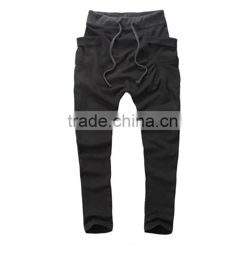 Unique Pocket Mens Joggers Cargo Men Pants Sweatpants Men Jogging Sport Pants Men 2016