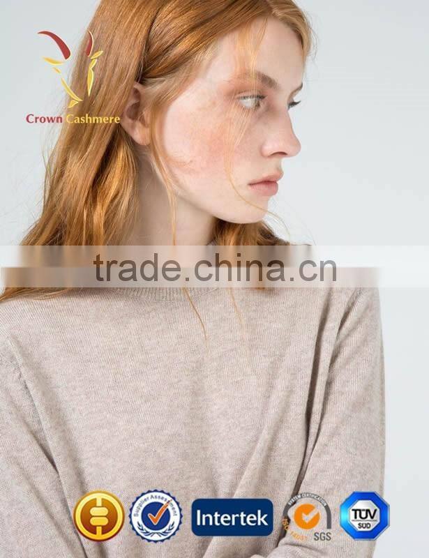 Women Custom Design Merino Cashmere Sweater