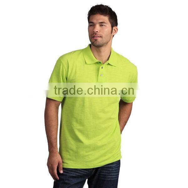 men's blank short sleeve cotton polo shirts