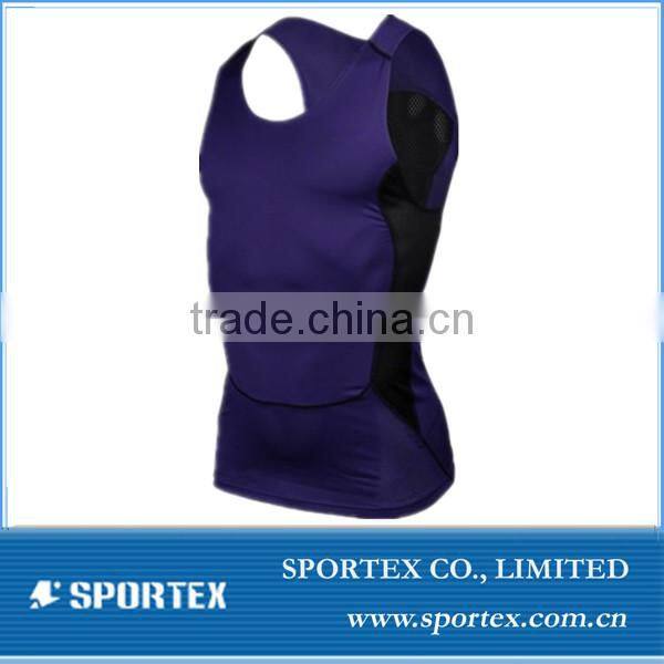 CP-1308 sleeveless compression wear, mens sleeveless compression wear, mens compession wear