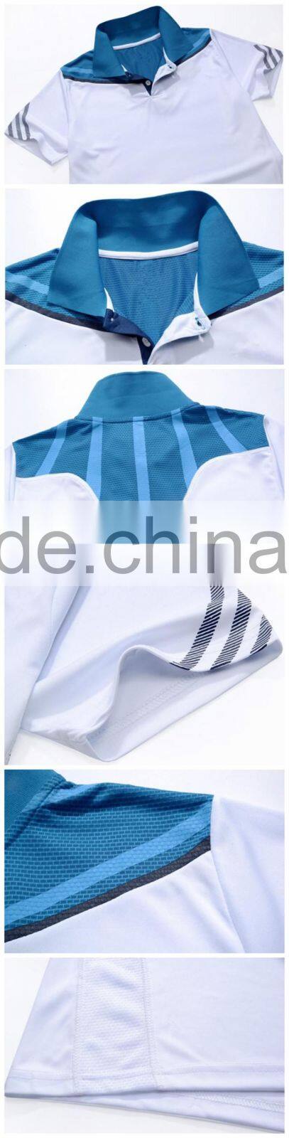 New Design Mens Color Combination Polo Shirt 100% Cotton Wholesale China