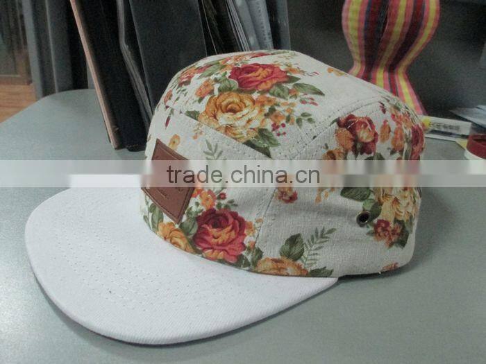 Digital How to Make 5 Panel hats/Cheap 5 Panel Hat/5 panel hat wholesale