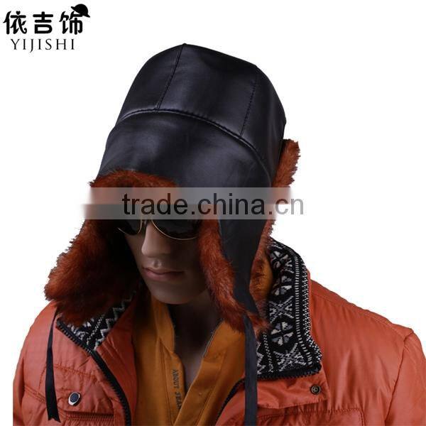 Hot sale warm winter hat snow hat with earflaps