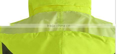 3m reflective safety waterproof jackets men with hood