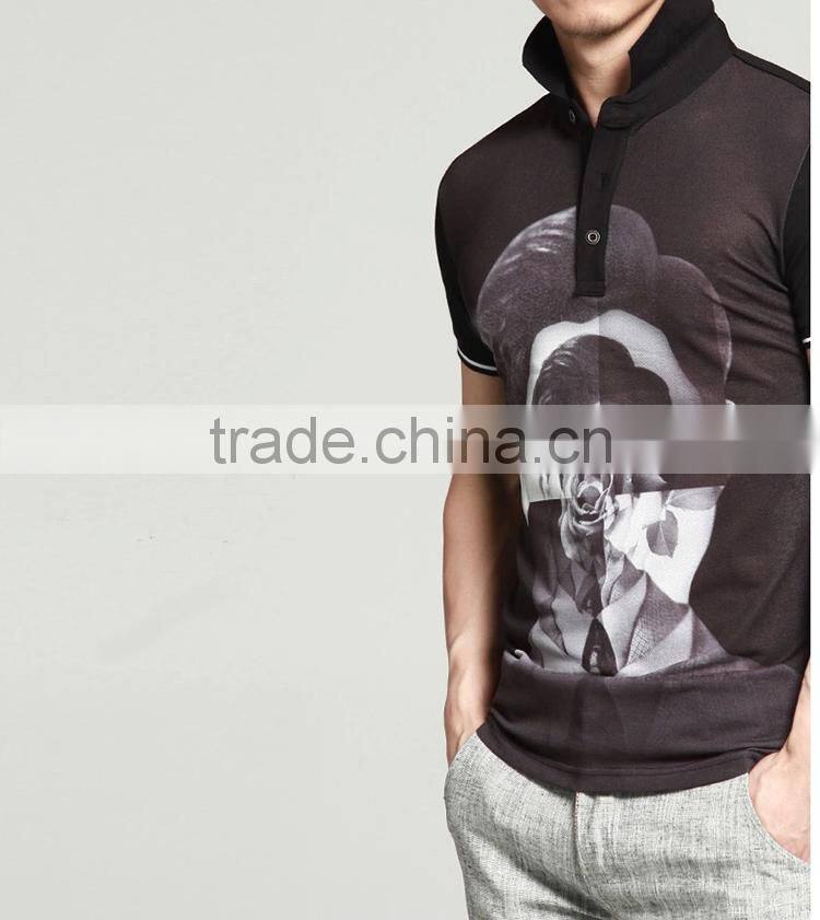 2015 men polo t shirt high quality hot sale popular short sleeve polo t shirt made in China P-6.