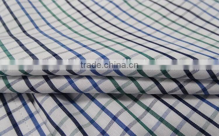 Turkish plaid fabric Men's dress shirt