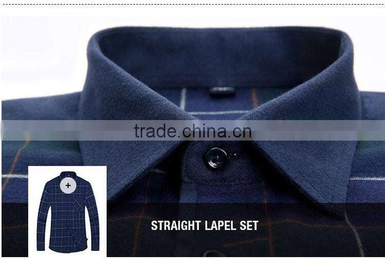 Latest shirt designs for men plaids flannel cotton couple long sleeve fancy design men shirt