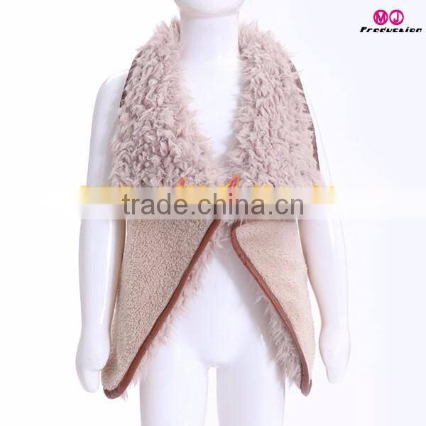 Wholesale sherpa baby fur vest