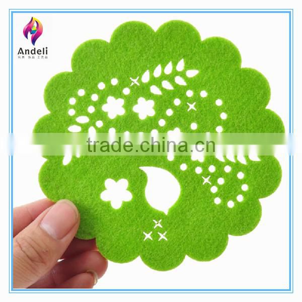 custom kitchen accessory heat protection dinner table plate mat