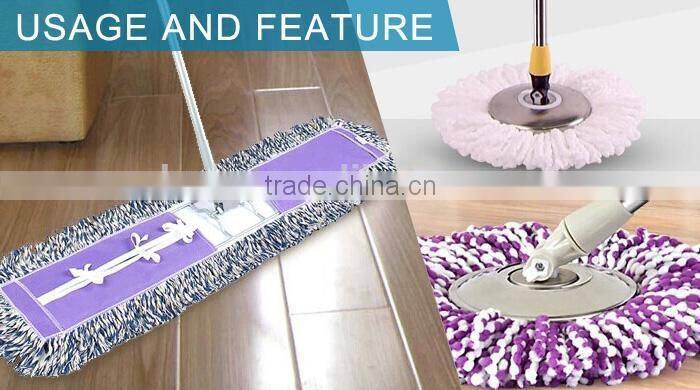 hot sale durable rotating telescopic folding microfiber cleaning mop